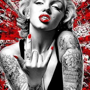 Marilyn Monroe Red